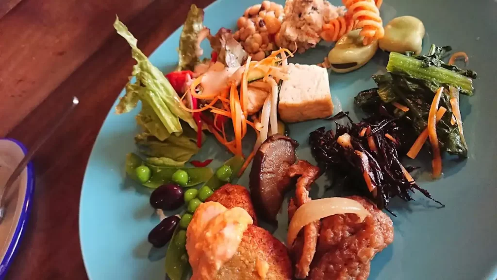 船出屋（Veggie食堂）の料理