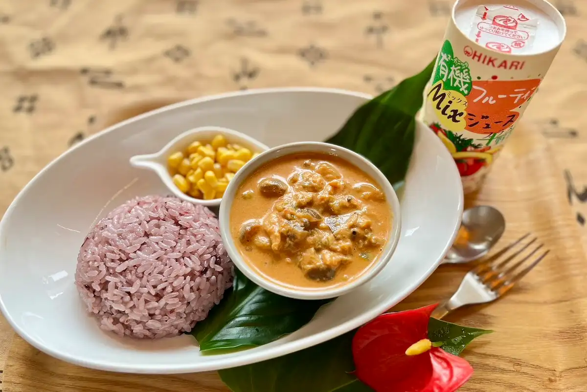 ぬちぐさカフェのカレー