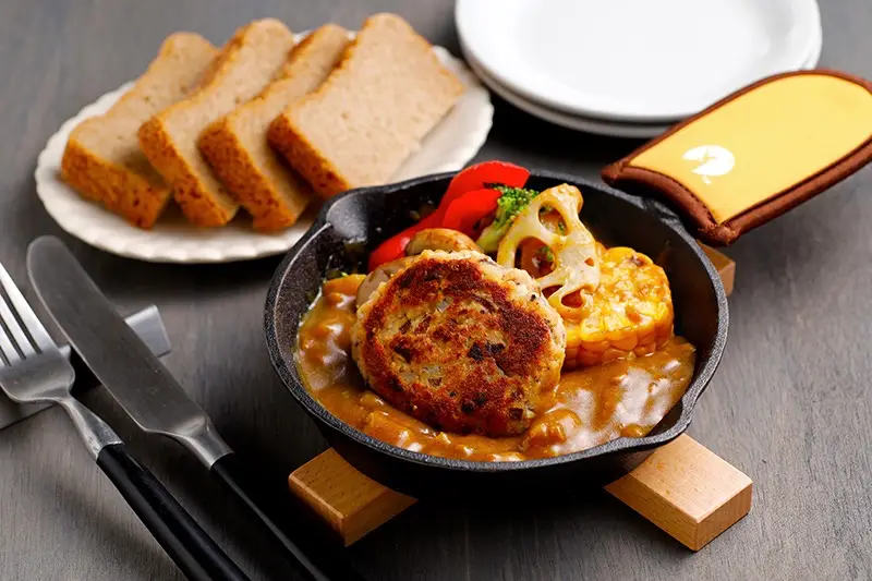 ヴィーガンハンバーグ