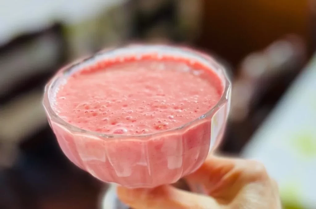 Organic cafe 知恵の木のスムージー