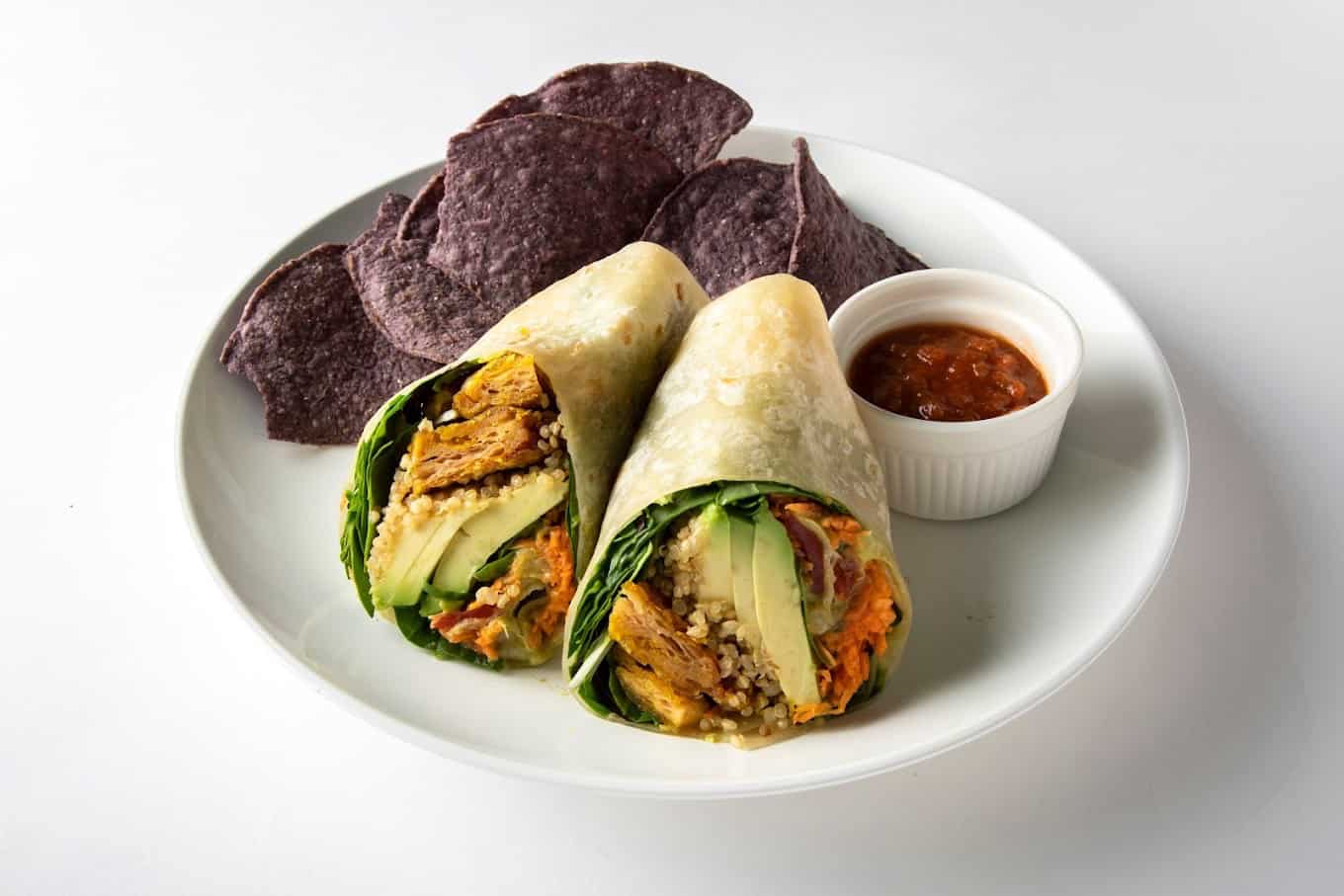 ONE EARTH&lovefamcookのヴィーガンブリトー