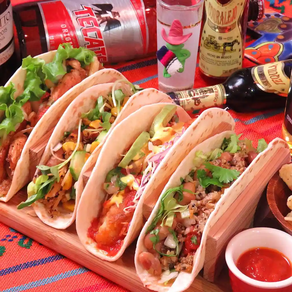 La quinua （ラ・キヌア）のタコス