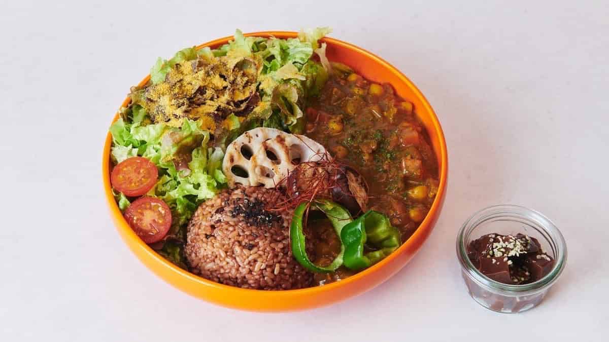 VEGETARIAN CAFE LOONEYのランチ