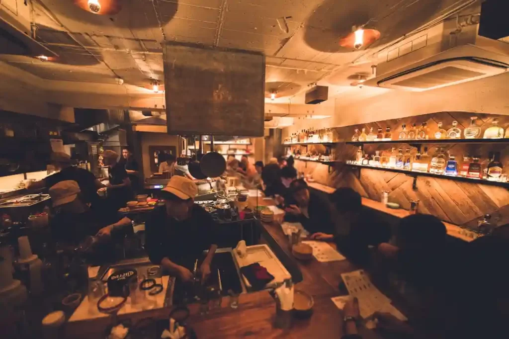 Taco Fanático NAKAMEGUROの内装