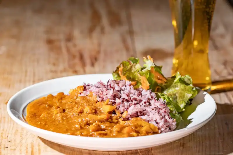 ルーツカフェのカレー